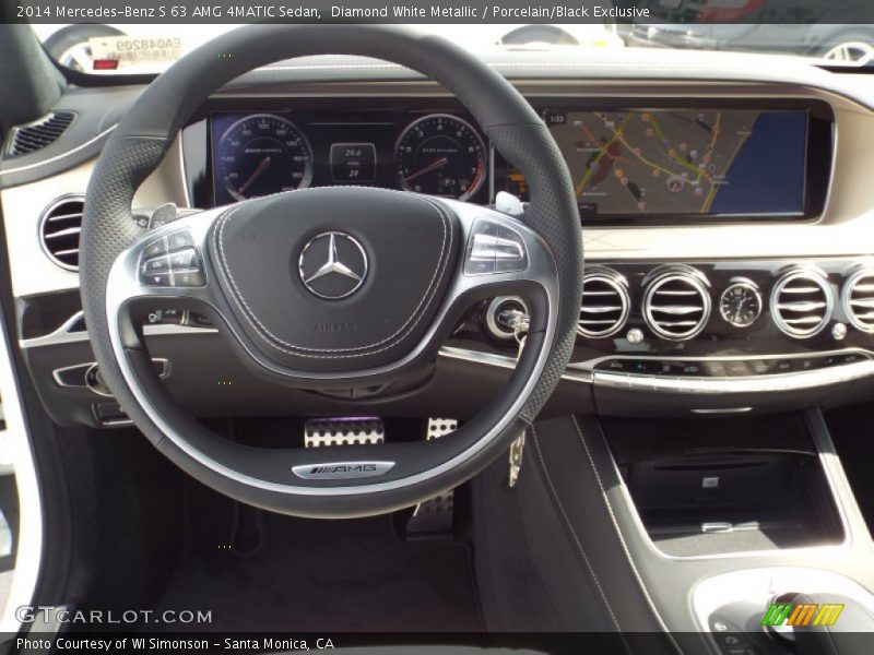 Dashboard of 2014 S 63 AMG 4MATIC Sedan