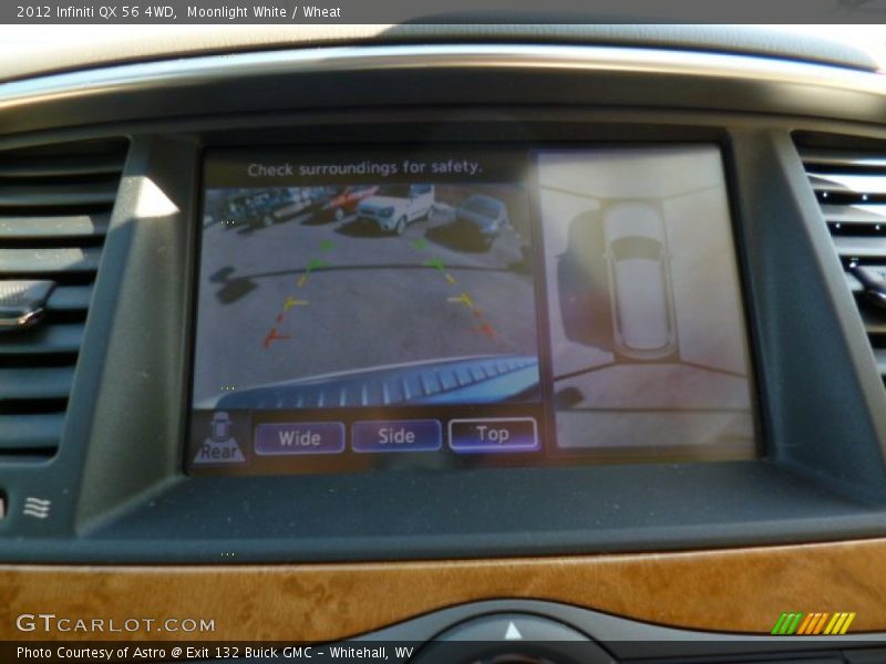 Moonlight White / Wheat 2012 Infiniti QX 56 4WD
