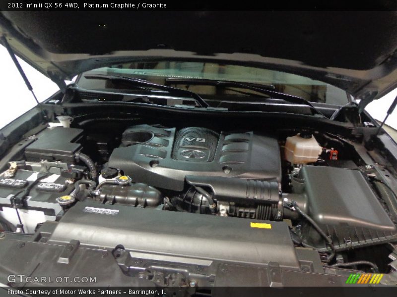 Platinum Graphite / Graphite 2012 Infiniti QX 56 4WD