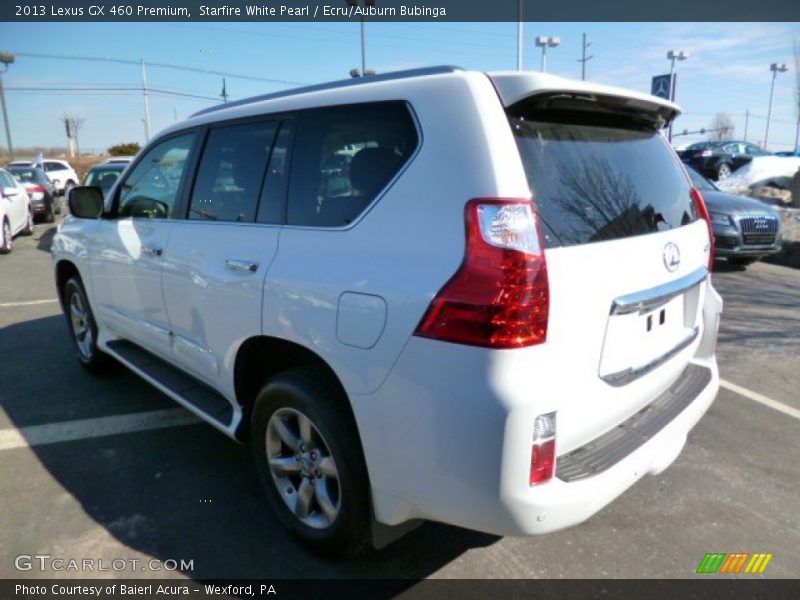 Starfire White Pearl / Ecru/Auburn Bubinga 2013 Lexus GX 460 Premium