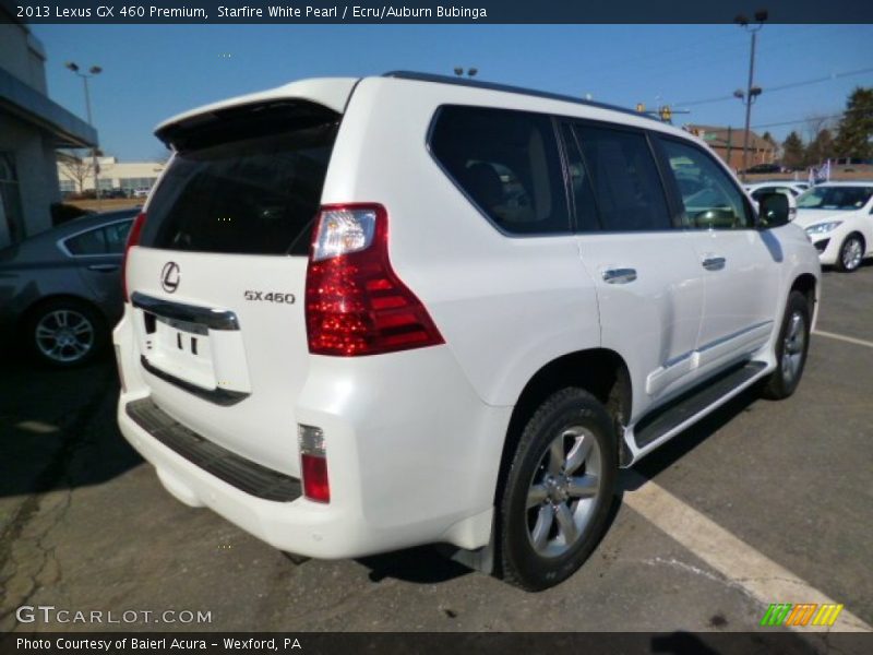 Starfire White Pearl / Ecru/Auburn Bubinga 2013 Lexus GX 460 Premium