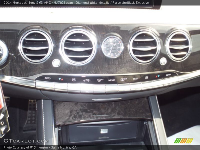 Controls of 2014 S 63 AMG 4MATIC Sedan
