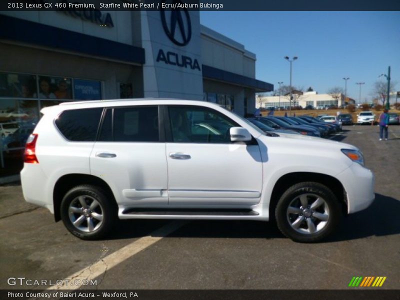 Starfire White Pearl / Ecru/Auburn Bubinga 2013 Lexus GX 460 Premium