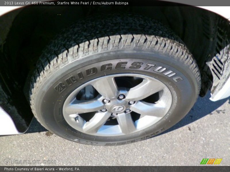 Starfire White Pearl / Ecru/Auburn Bubinga 2013 Lexus GX 460 Premium