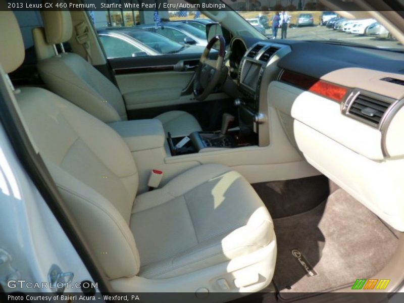 Starfire White Pearl / Ecru/Auburn Bubinga 2013 Lexus GX 460 Premium