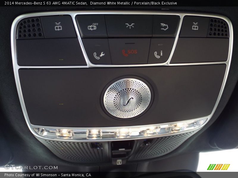 Controls of 2014 S 63 AMG 4MATIC Sedan