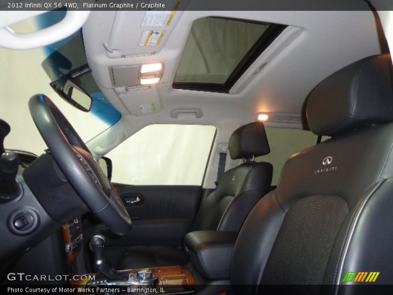 Platinum Graphite / Graphite 2012 Infiniti QX 56 4WD
