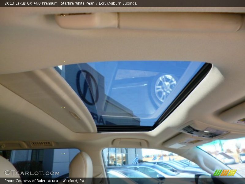 Starfire White Pearl / Ecru/Auburn Bubinga 2013 Lexus GX 460 Premium