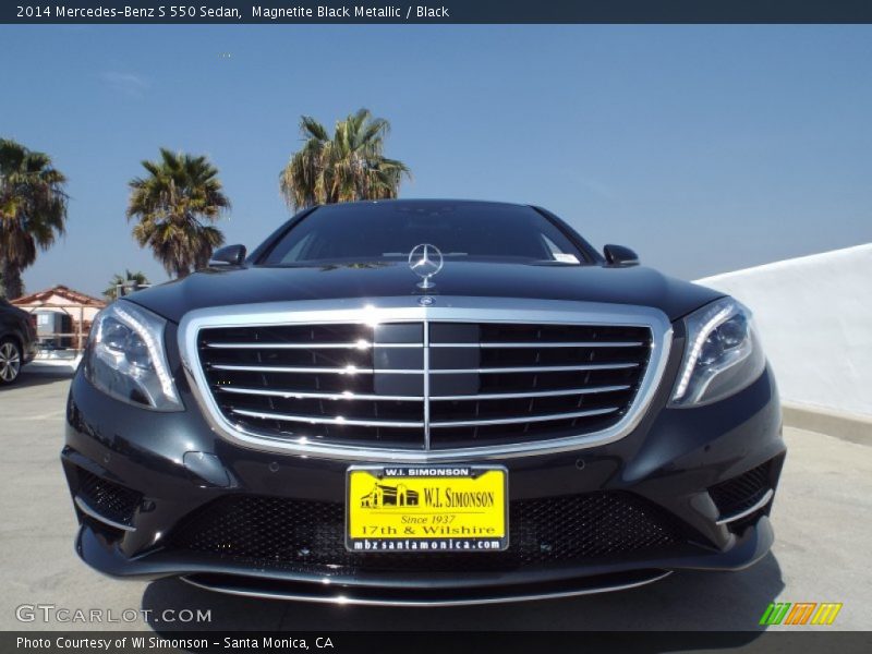 Magnetite Black Metallic / Black 2014 Mercedes-Benz S 550 Sedan