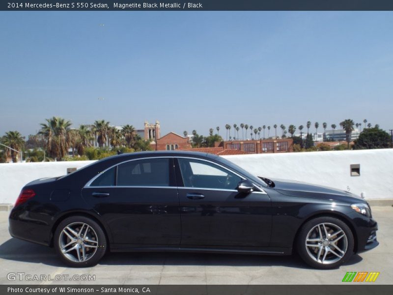 Magnetite Black Metallic / Black 2014 Mercedes-Benz S 550 Sedan