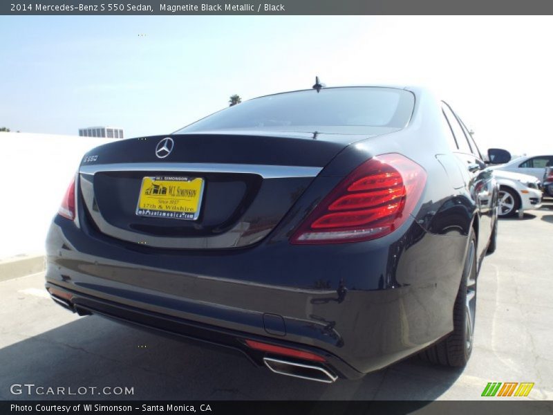 Magnetite Black Metallic / Black 2014 Mercedes-Benz S 550 Sedan