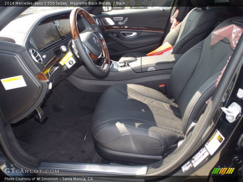 Magnetite Black Metallic / Black 2014 Mercedes-Benz S 550 Sedan