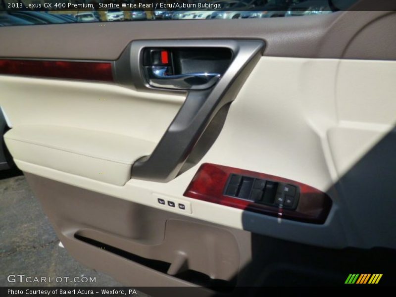 Starfire White Pearl / Ecru/Auburn Bubinga 2013 Lexus GX 460 Premium