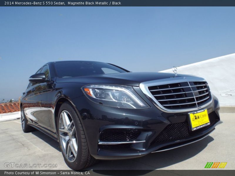 Magnetite Black Metallic / Black 2014 Mercedes-Benz S 550 Sedan