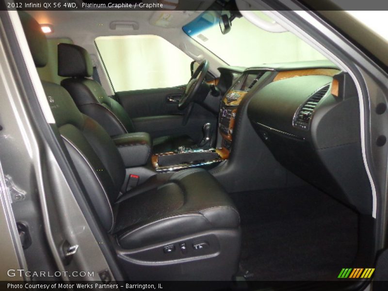 Platinum Graphite / Graphite 2012 Infiniti QX 56 4WD