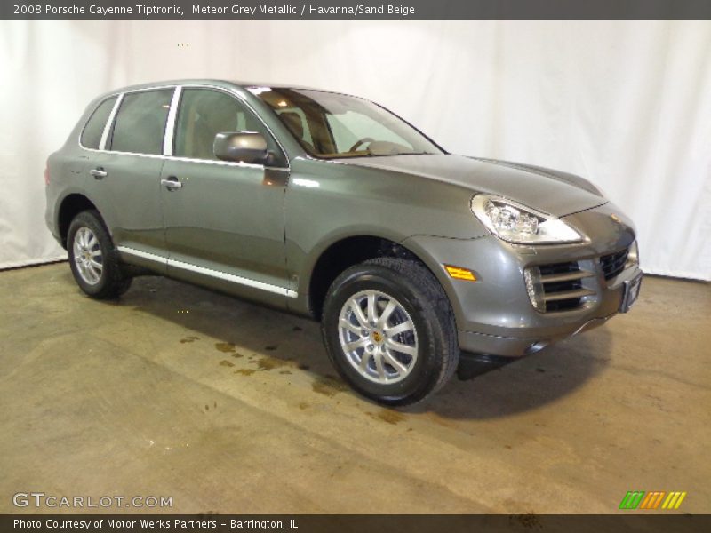 Meteor Grey Metallic / Havanna/Sand Beige 2008 Porsche Cayenne Tiptronic