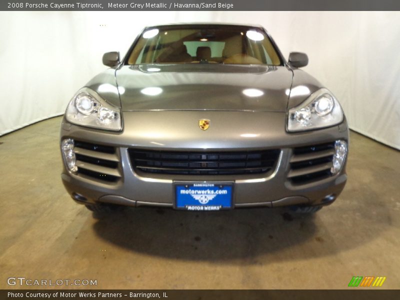 Meteor Grey Metallic / Havanna/Sand Beige 2008 Porsche Cayenne Tiptronic