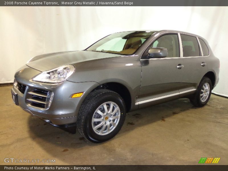 Meteor Grey Metallic / Havanna/Sand Beige 2008 Porsche Cayenne Tiptronic