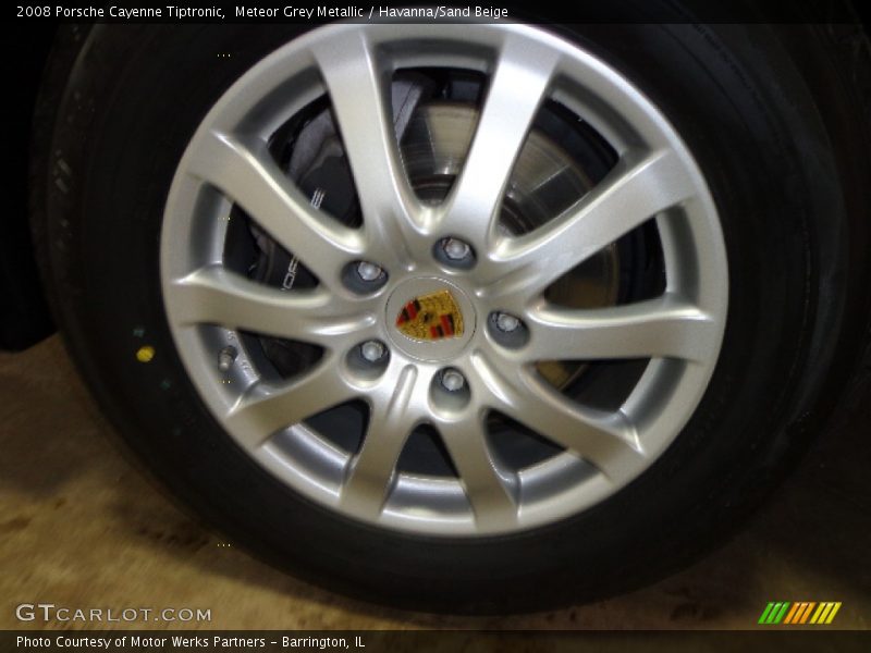 Meteor Grey Metallic / Havanna/Sand Beige 2008 Porsche Cayenne Tiptronic