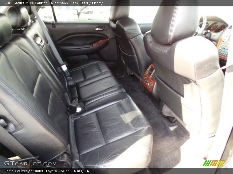 Rear Seat of 2005 MDX Touring