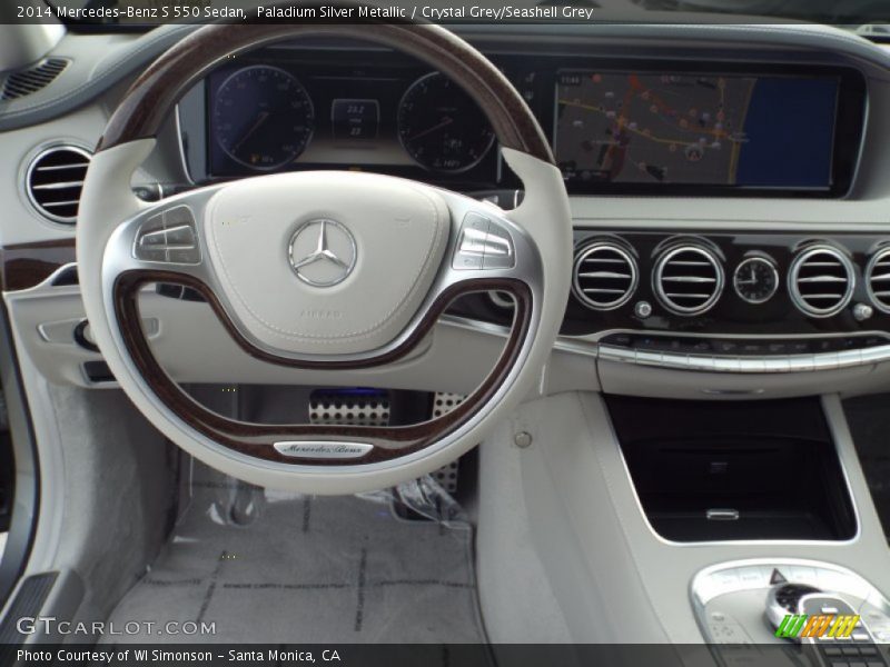 Dashboard of 2014 S 550 Sedan