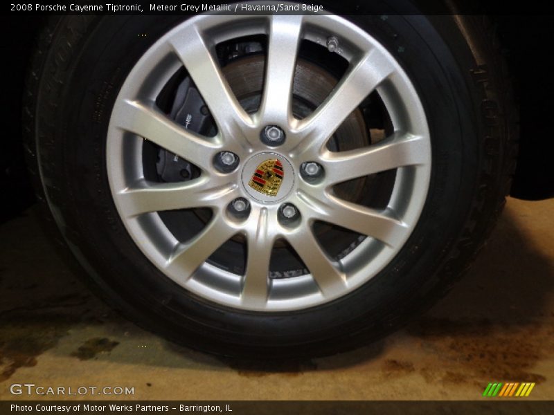 Meteor Grey Metallic / Havanna/Sand Beige 2008 Porsche Cayenne Tiptronic