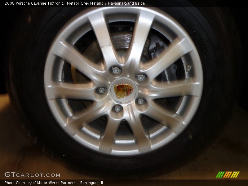 Meteor Grey Metallic / Havanna/Sand Beige 2008 Porsche Cayenne Tiptronic