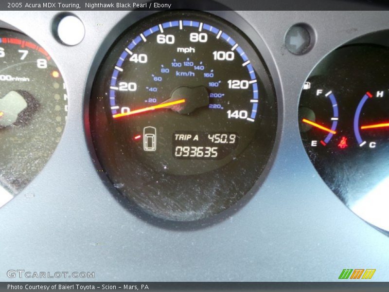 Nighthawk Black Pearl / Ebony 2005 Acura MDX Touring