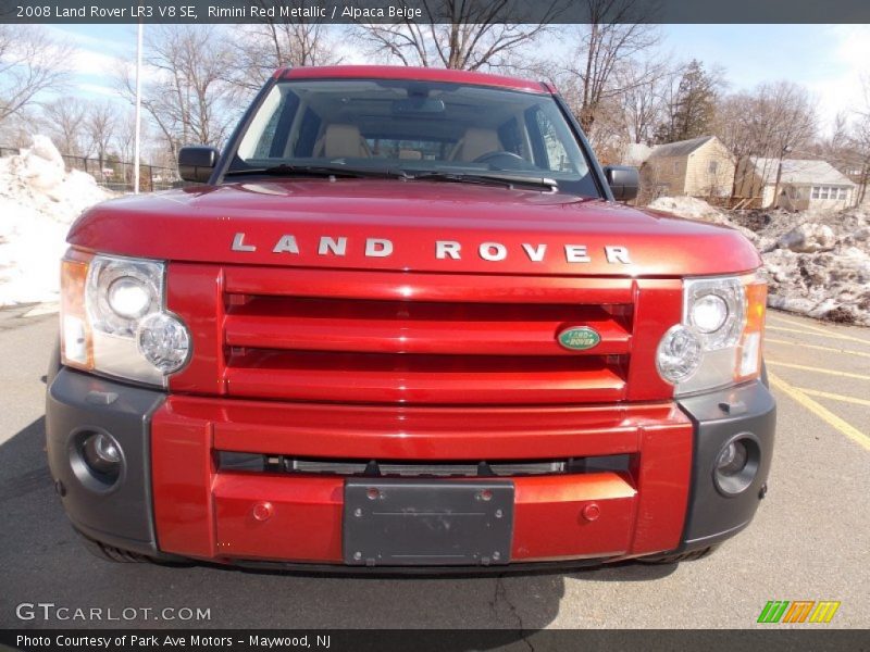Rimini Red Metallic / Alpaca Beige 2008 Land Rover LR3 V8 SE