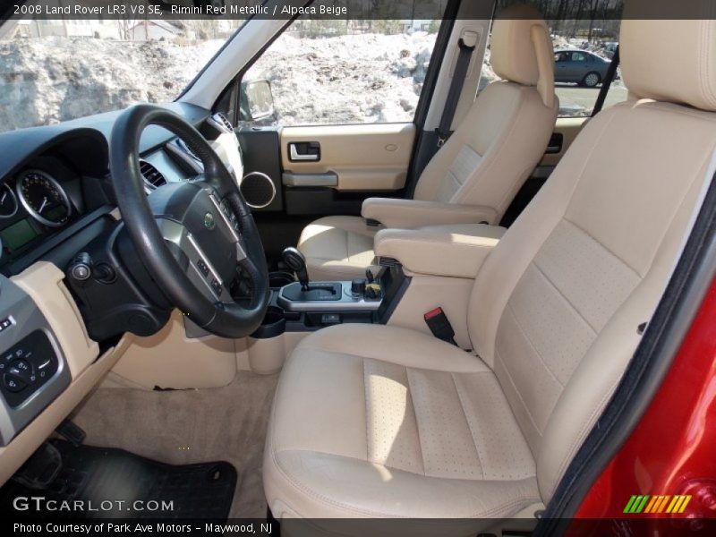 Rimini Red Metallic / Alpaca Beige 2008 Land Rover LR3 V8 SE