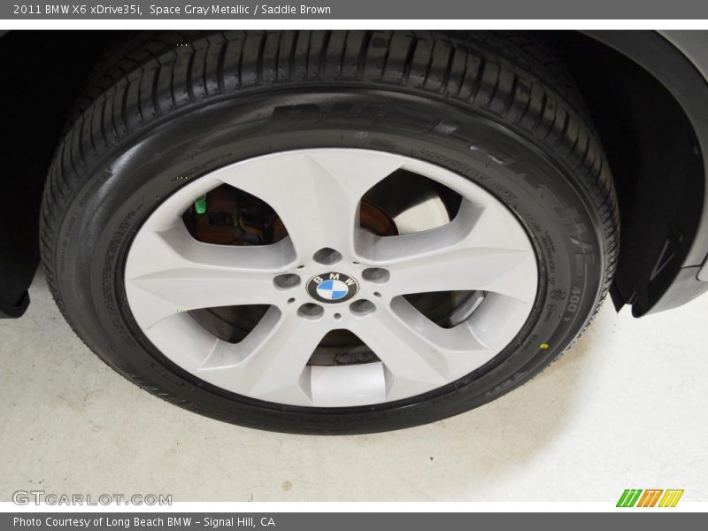 Space Gray Metallic / Saddle Brown 2011 BMW X6 xDrive35i