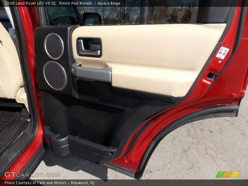 Rimini Red Metallic / Alpaca Beige 2008 Land Rover LR3 V8 SE