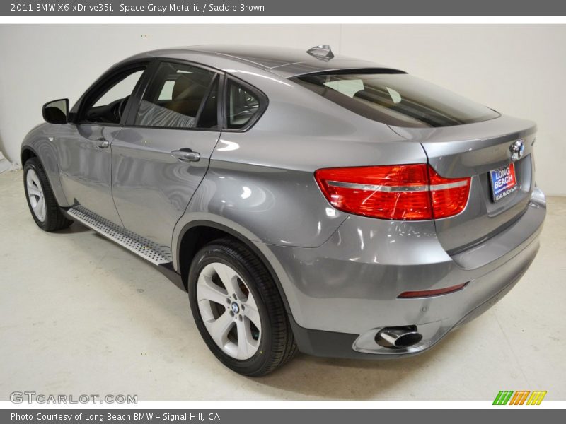 Space Gray Metallic / Saddle Brown 2011 BMW X6 xDrive35i
