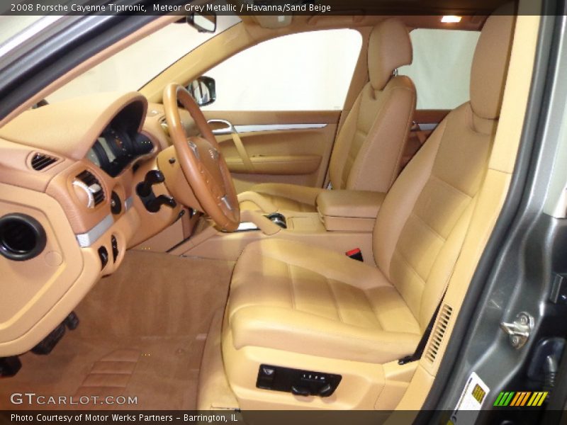 Meteor Grey Metallic / Havanna/Sand Beige 2008 Porsche Cayenne Tiptronic