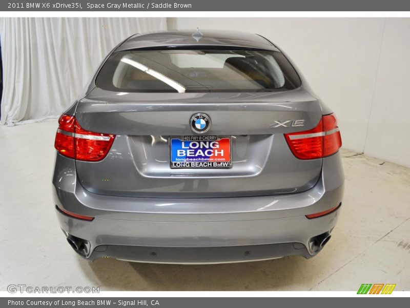 Space Gray Metallic / Saddle Brown 2011 BMW X6 xDrive35i