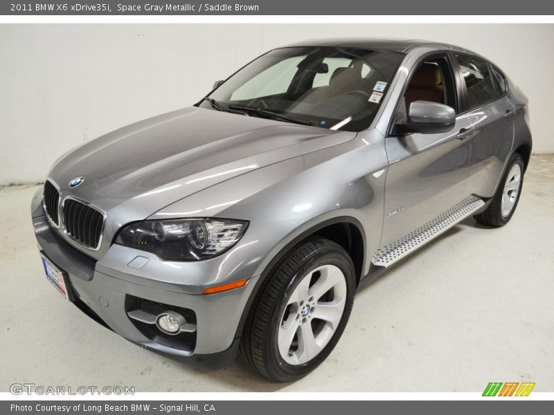 Space Gray Metallic / Saddle Brown 2011 BMW X6 xDrive35i
