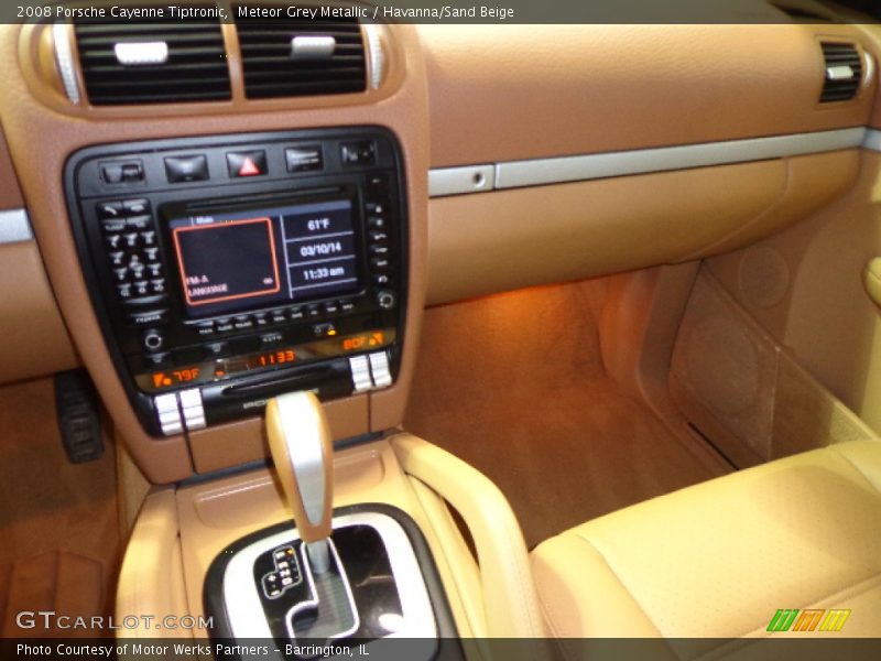 Meteor Grey Metallic / Havanna/Sand Beige 2008 Porsche Cayenne Tiptronic