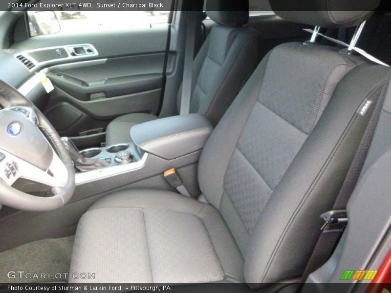 Sunset / Charcoal Black 2014 Ford Explorer XLT 4WD