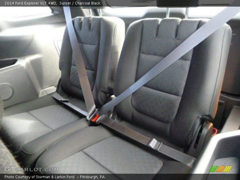 Sunset / Charcoal Black 2014 Ford Explorer XLT 4WD