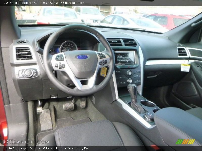 Sunset / Charcoal Black 2014 Ford Explorer XLT 4WD
