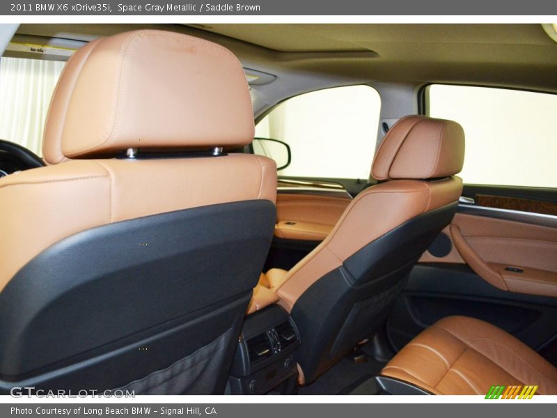 Space Gray Metallic / Saddle Brown 2011 BMW X6 xDrive35i