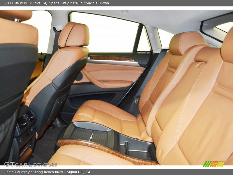 Space Gray Metallic / Saddle Brown 2011 BMW X6 xDrive35i