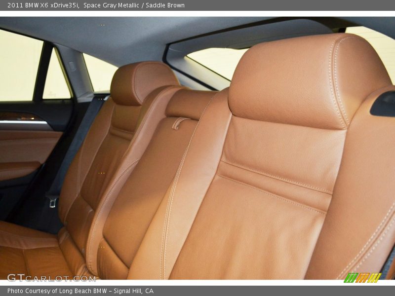 Space Gray Metallic / Saddle Brown 2011 BMW X6 xDrive35i