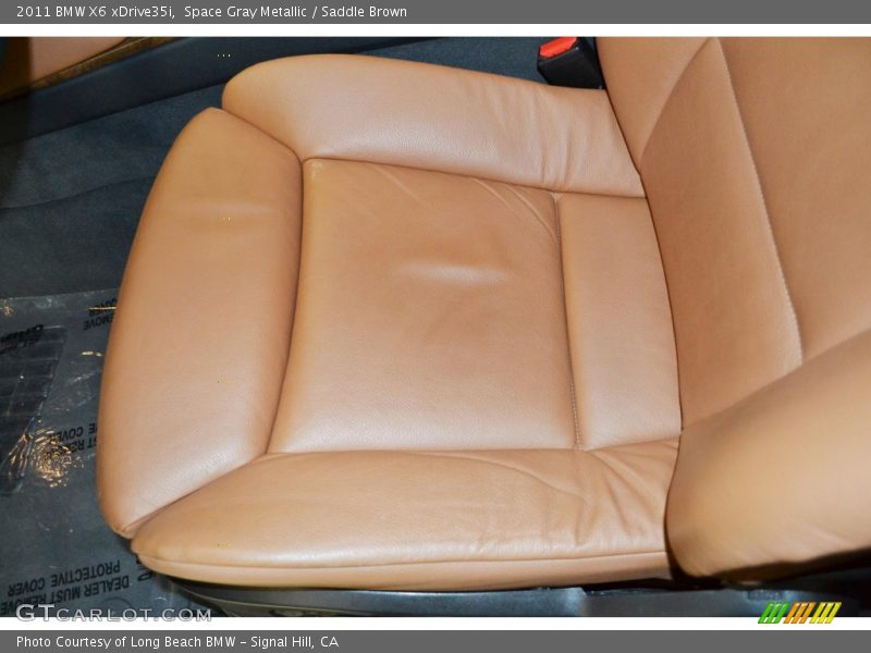 Space Gray Metallic / Saddle Brown 2011 BMW X6 xDrive35i