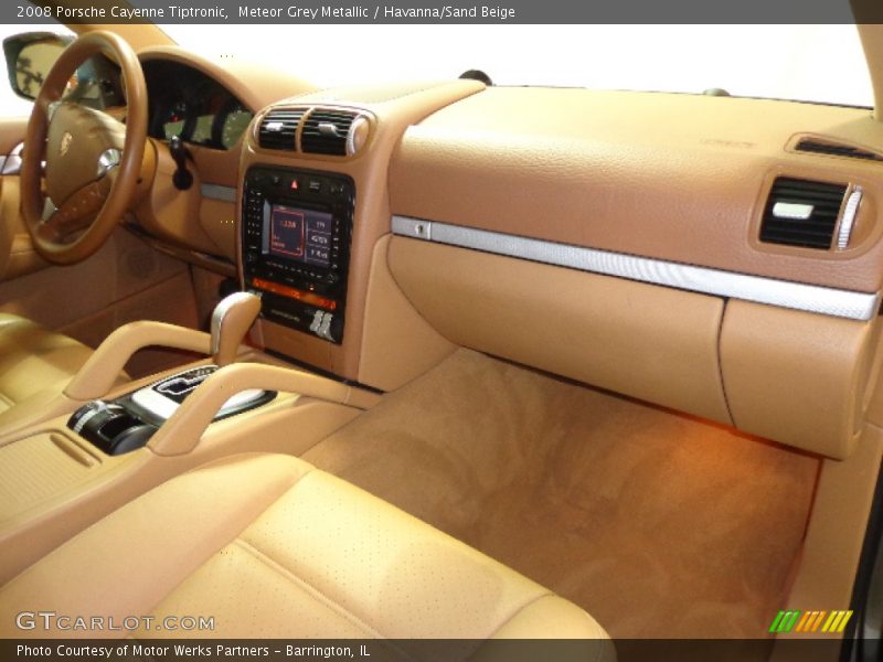 Meteor Grey Metallic / Havanna/Sand Beige 2008 Porsche Cayenne Tiptronic