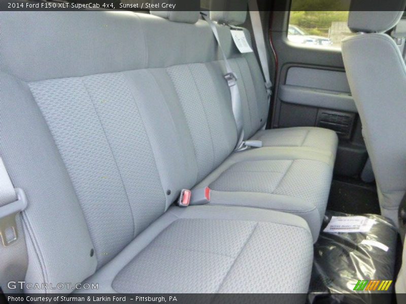 Sunset / Steel Grey 2014 Ford F150 XLT SuperCab 4x4