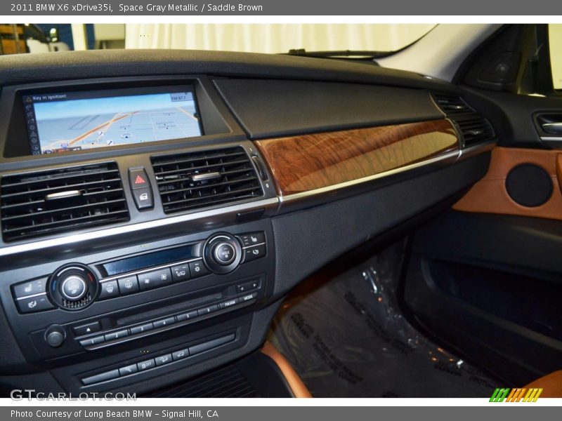 Space Gray Metallic / Saddle Brown 2011 BMW X6 xDrive35i