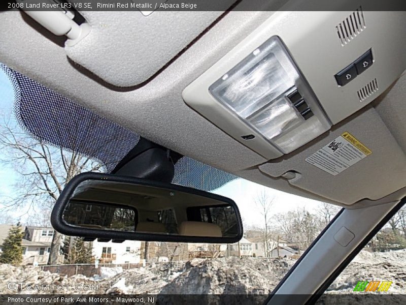 Rimini Red Metallic / Alpaca Beige 2008 Land Rover LR3 V8 SE