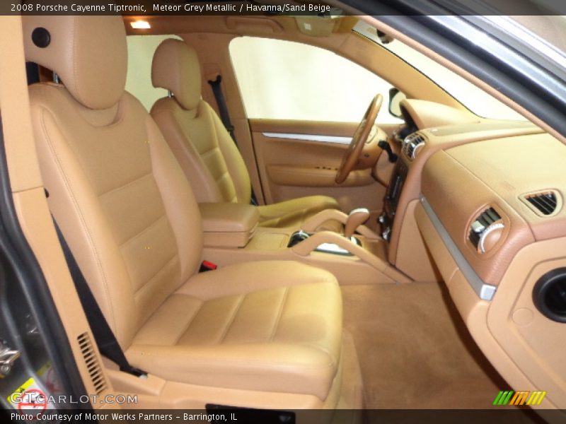 Meteor Grey Metallic / Havanna/Sand Beige 2008 Porsche Cayenne Tiptronic