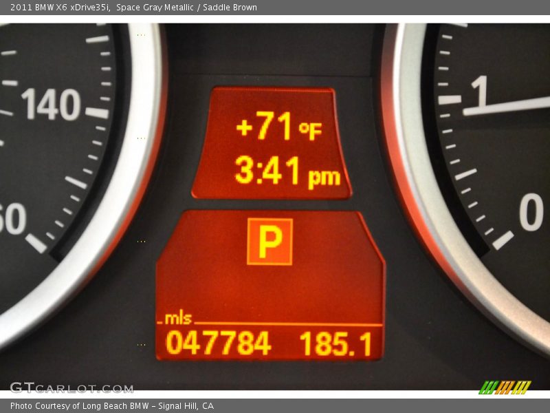 Space Gray Metallic / Saddle Brown 2011 BMW X6 xDrive35i